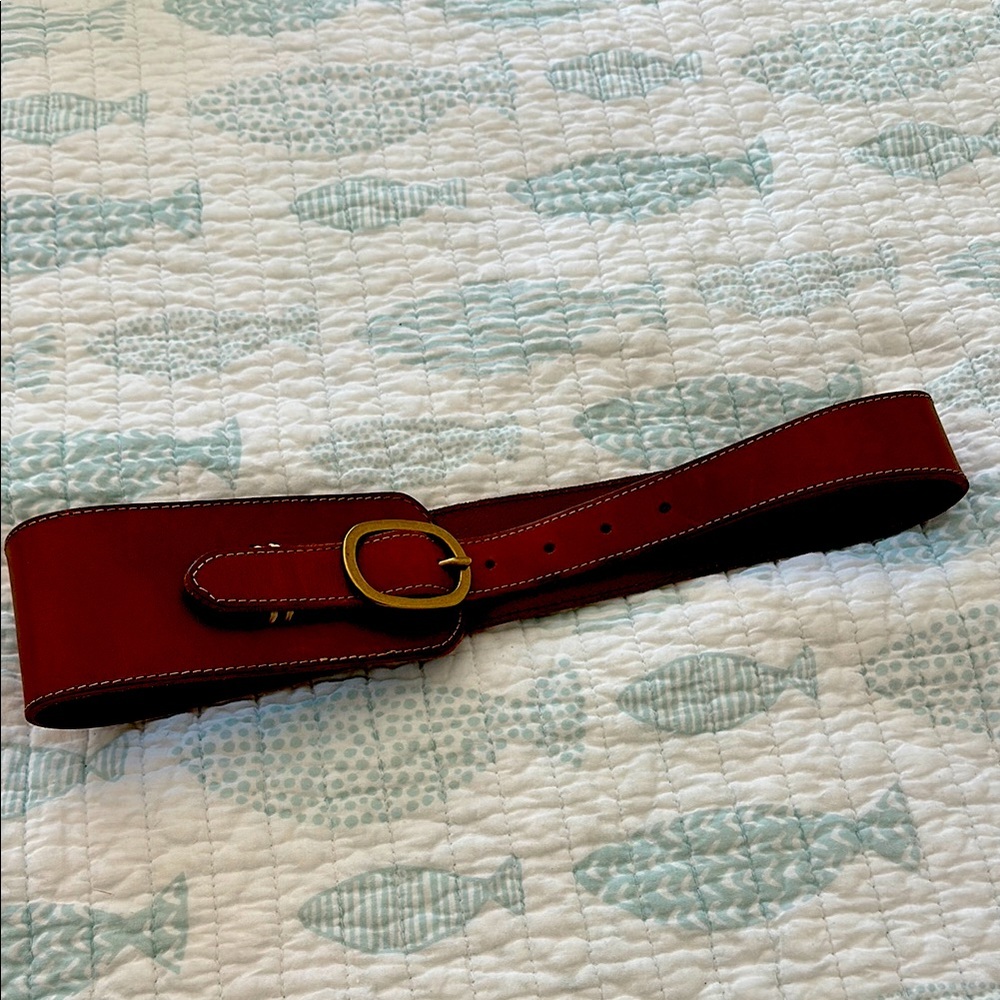 NWOT Brown Leather Belt from Anthropologie